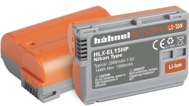 BATTERIE COMPATIBLE NIKON EN-EL15HP<HAHNEL Fashion