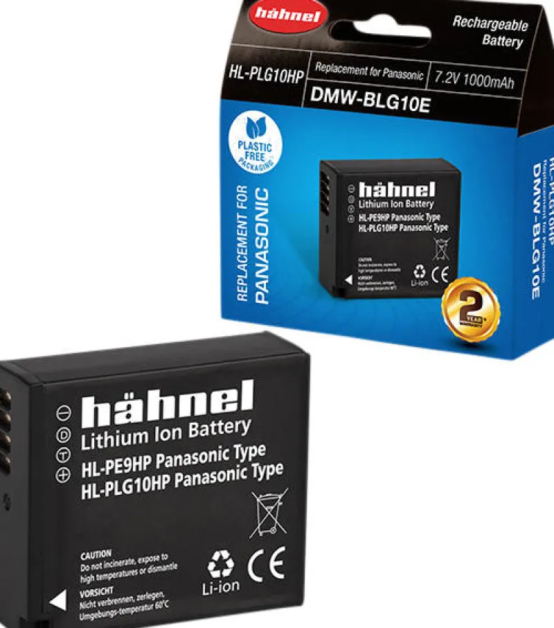 BATTERIE COMPATIBLE PANASONIC DMW-BLG10E<HAHNEL Discount