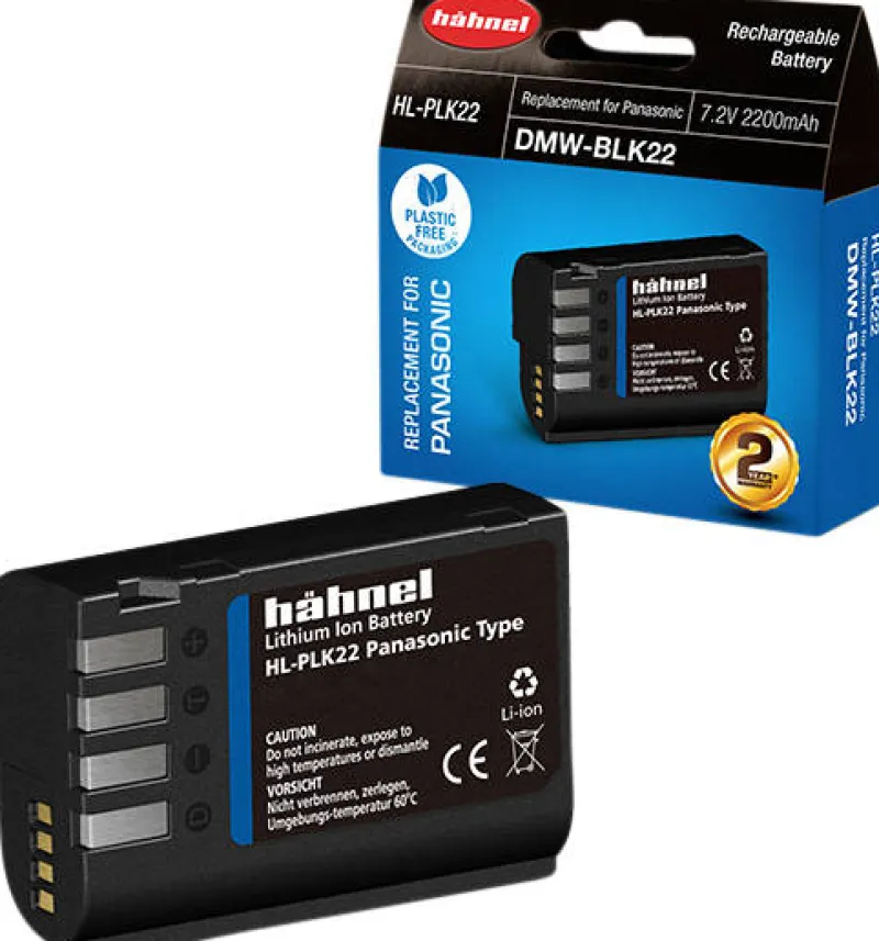 BATTERIE COMPATIBLE PANASONIC DMW-BLK22<HAHNEL Fashion