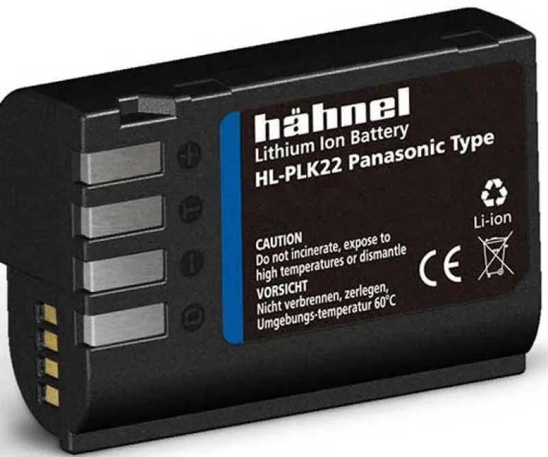 BATTERIE COMPATIBLE PANASONIC DMW-BLK22<HAHNEL Fashion