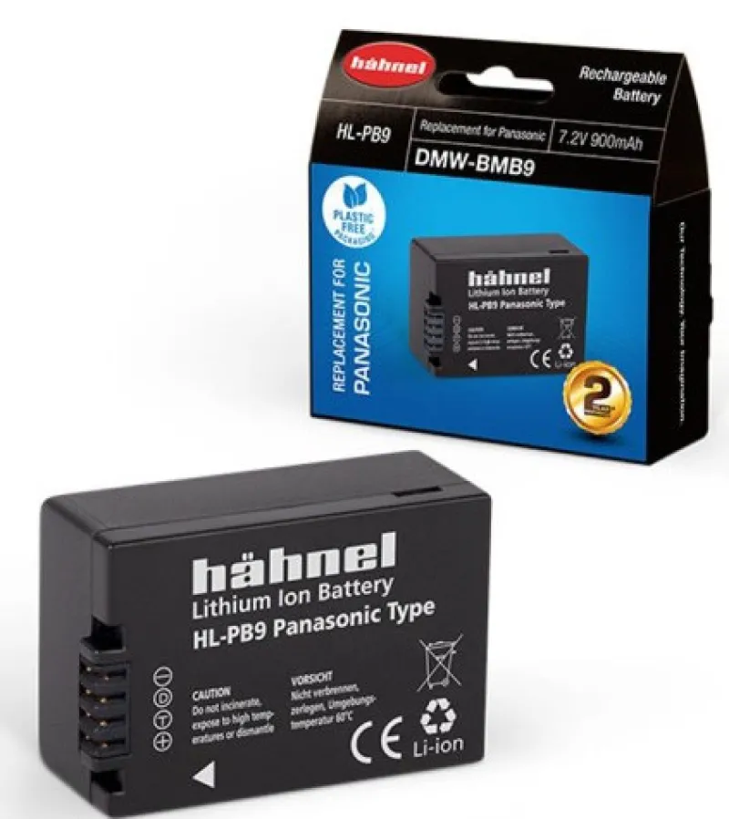 BATTERIE COMPATIBLE PANASONIC DMW-BMB9<HAHNEL Best Sale