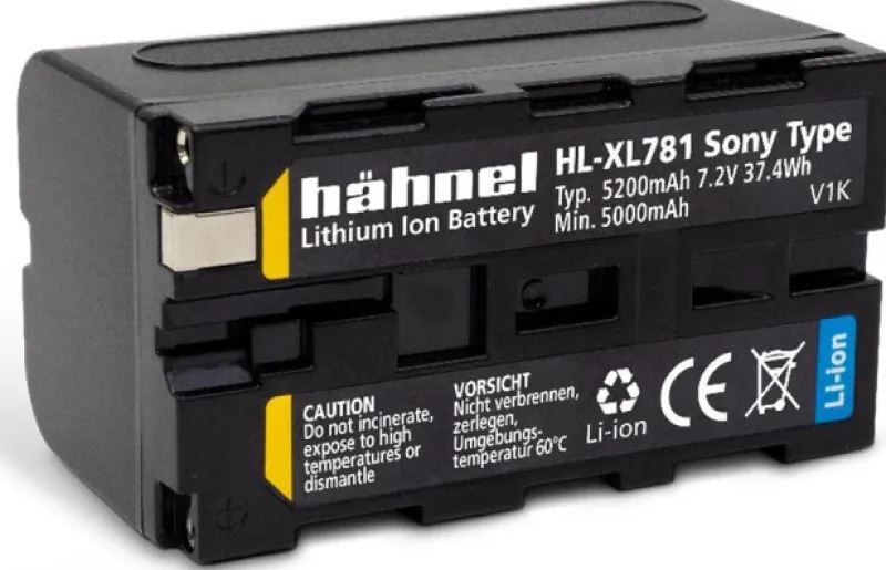 BATTERIE COMPATIBLE SONY NP-F750<HAHNEL Shop