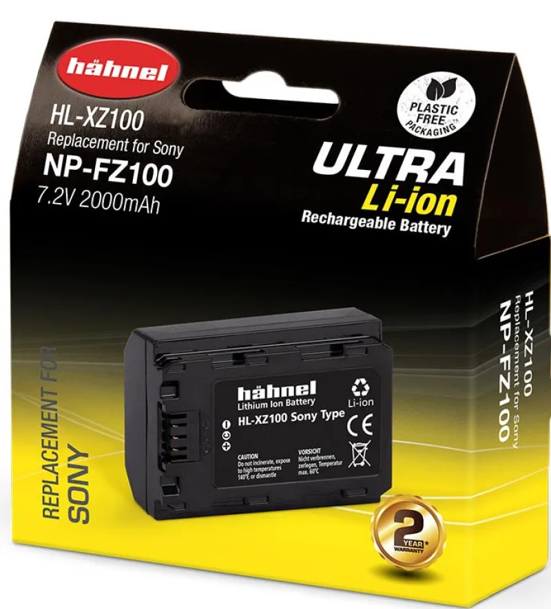 BATTERIE COMPATIBLE SONY NP-FZ100 ULTRA<HAHNEL Best