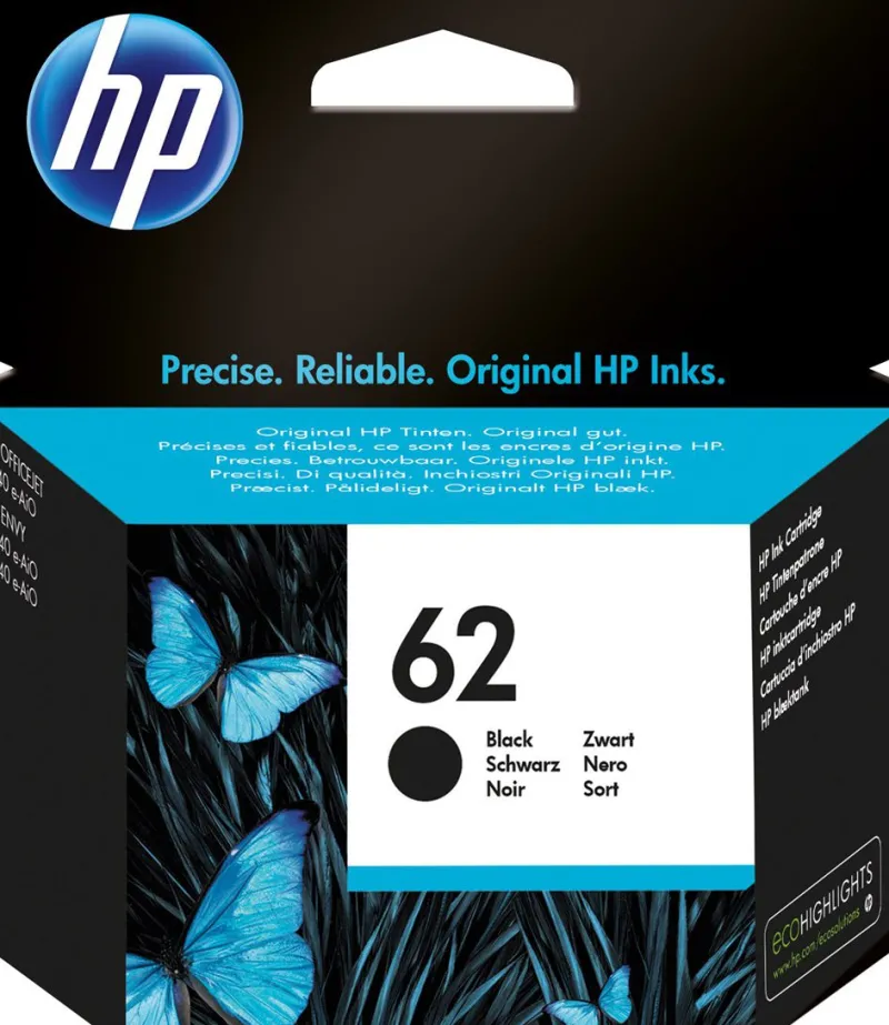 CART HP 62 BLACK.<HEWLETT PACKARD Hot