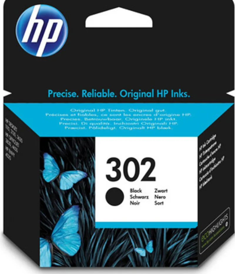 cart HP302 noire.<HEWLETT PACKARD Clearance