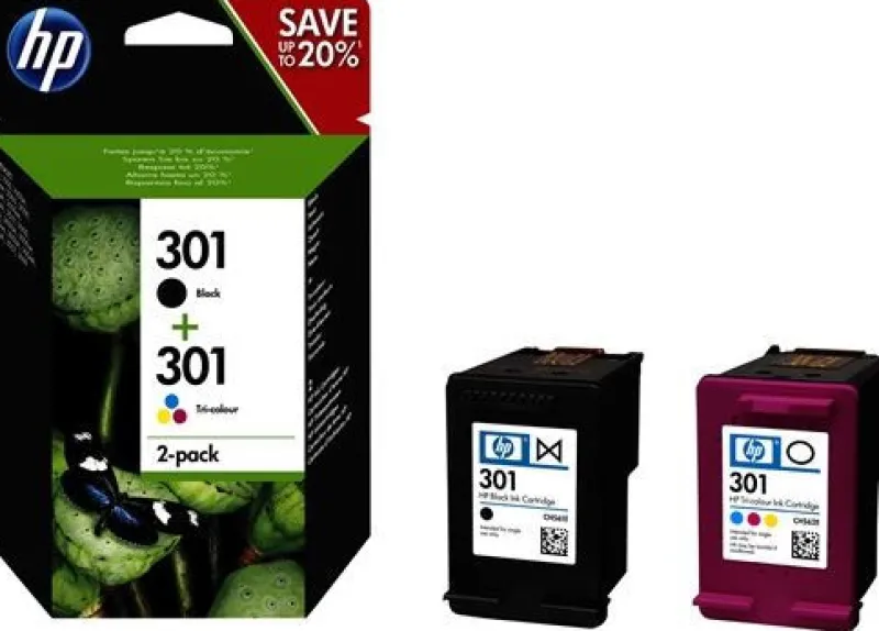pack de 2 cartouche noir/couleur hp301<HEWLETT PACKARD Clearance