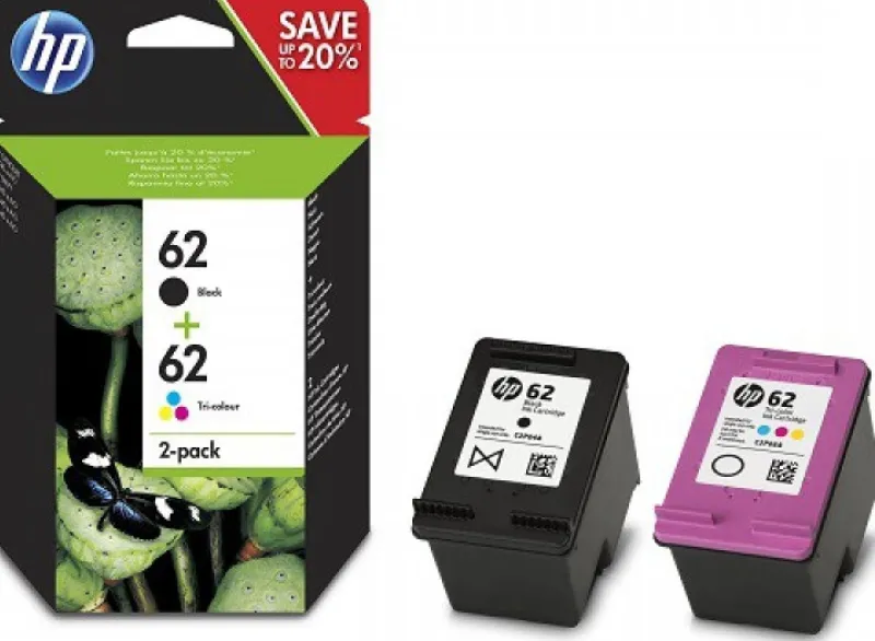 pack de 2 cartouches noir/couleur hp62<HEWLETT PACKARD Cheap