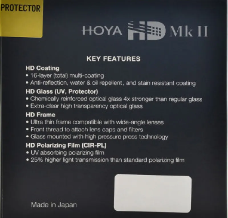 FILTRE HD MK II PROTECTOR 52MM<HOYA Sale