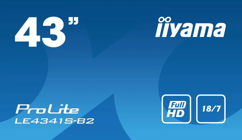 43.ips.vga.3hdmi.media player lan.<IIYAMA Flash Sale