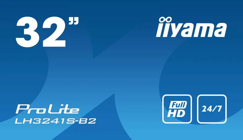 32.IPS.VGA.3HDMI.MEDIA PLAYER LAN.<IIYAMA Fashion