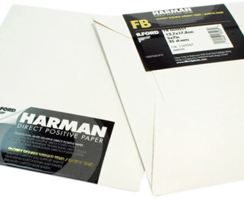PAPIER DIRECT POSITIVE FB 1K 5X7 25<ILFORD Fashion