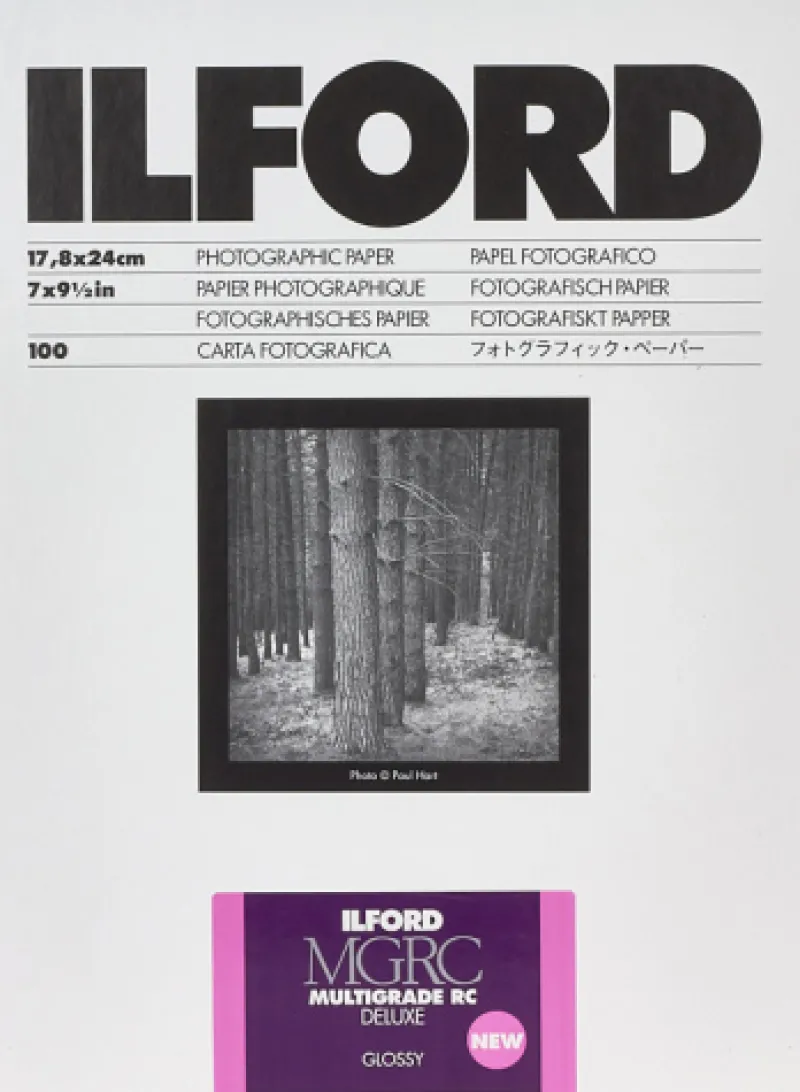 PAPIER MGRC DELUXE GLOSSY 8,9x12,7 100<ILFORD Online