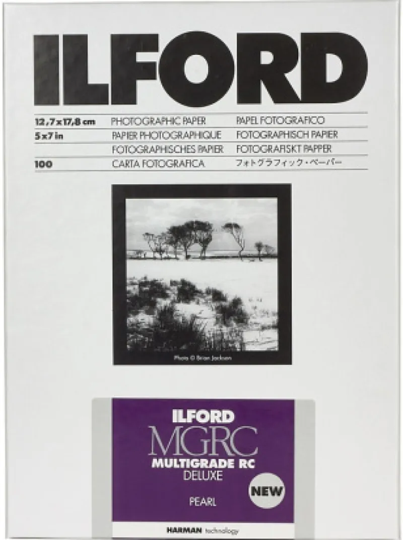 PAPIER MGRC DELUXE PEARL 12,7X17,8 100<ILFORD Store