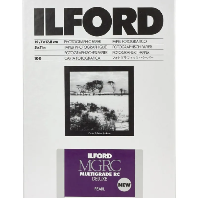 PAPIER MGRC DELUXE PEARL 8,9X12,7 100<ILFORD Store