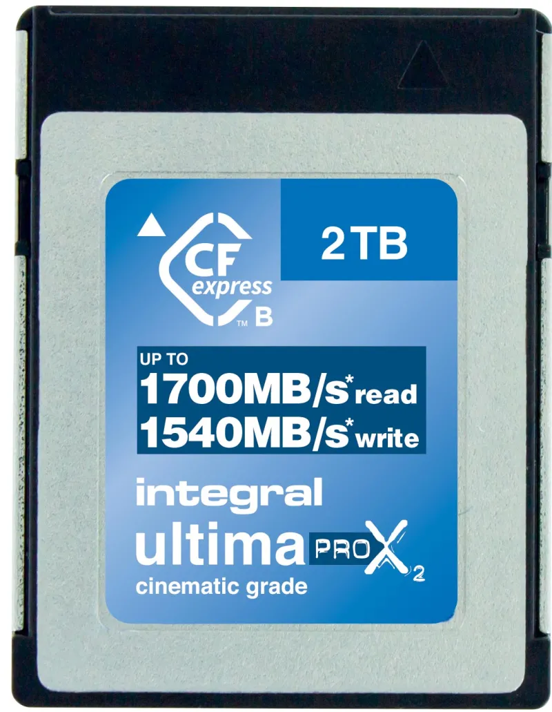 CF EXPRESS 2TO CINEMATIC 8K RAW 500MB/S<INTEGRAL Hot
