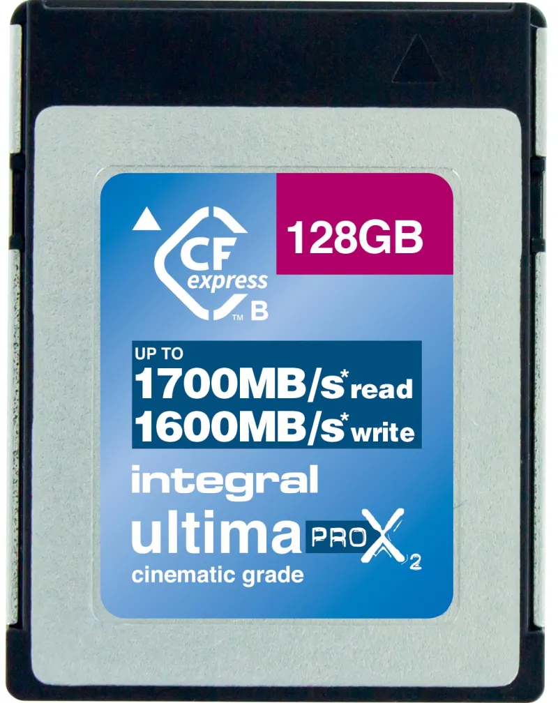CF EXPRESS128GO CINEMATIC 8K RAW 800MB/S<INTEGRAL Online