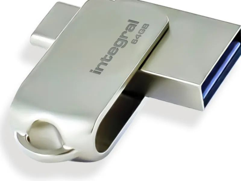 cle 64gb usb3.0 + type-c dual 360.<INTEGRAL Outlet