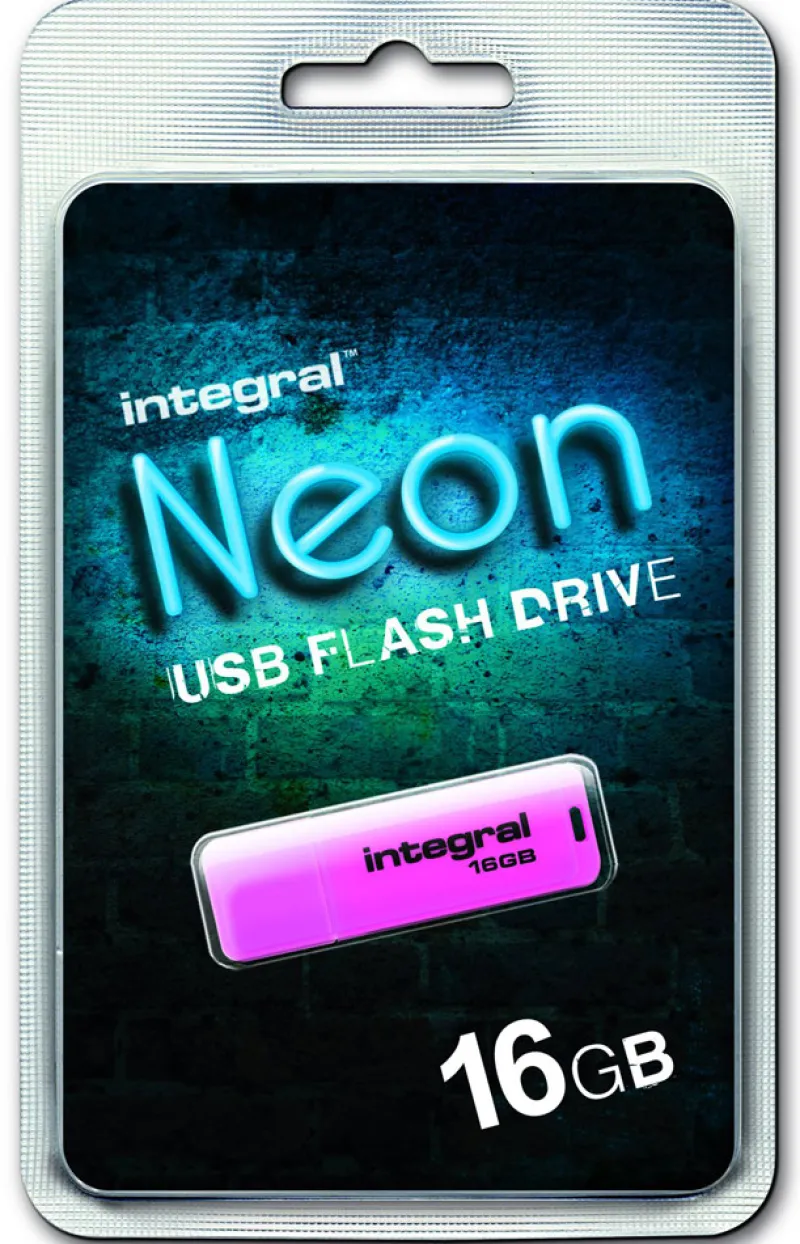 cle usb fluo rose 16go.<INTEGRAL Cheap