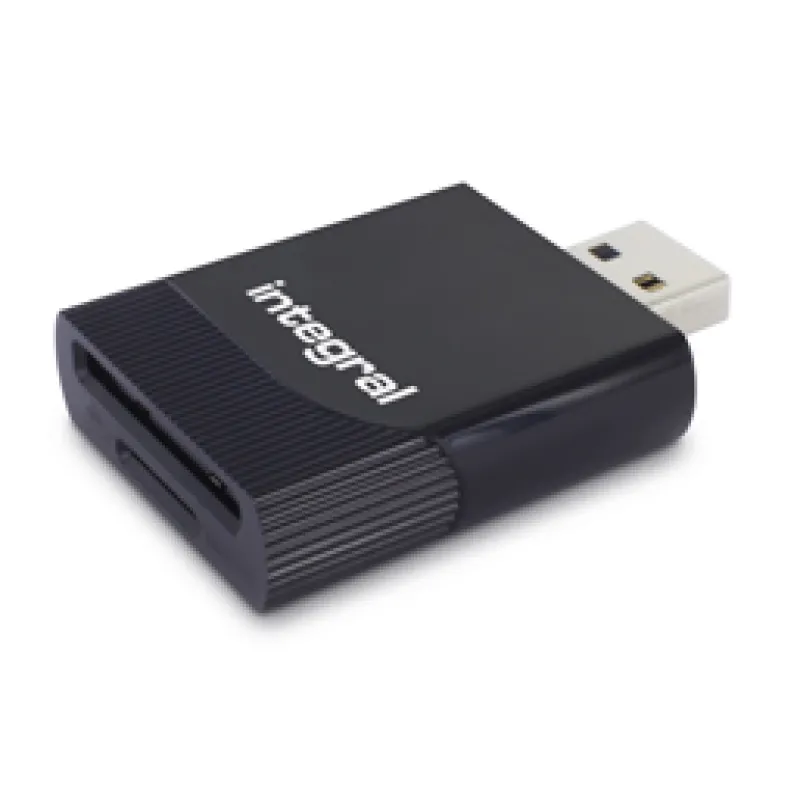 lect cartes usb3.0 uhs-II 2 slot sd msd<INTEGRAL Hot