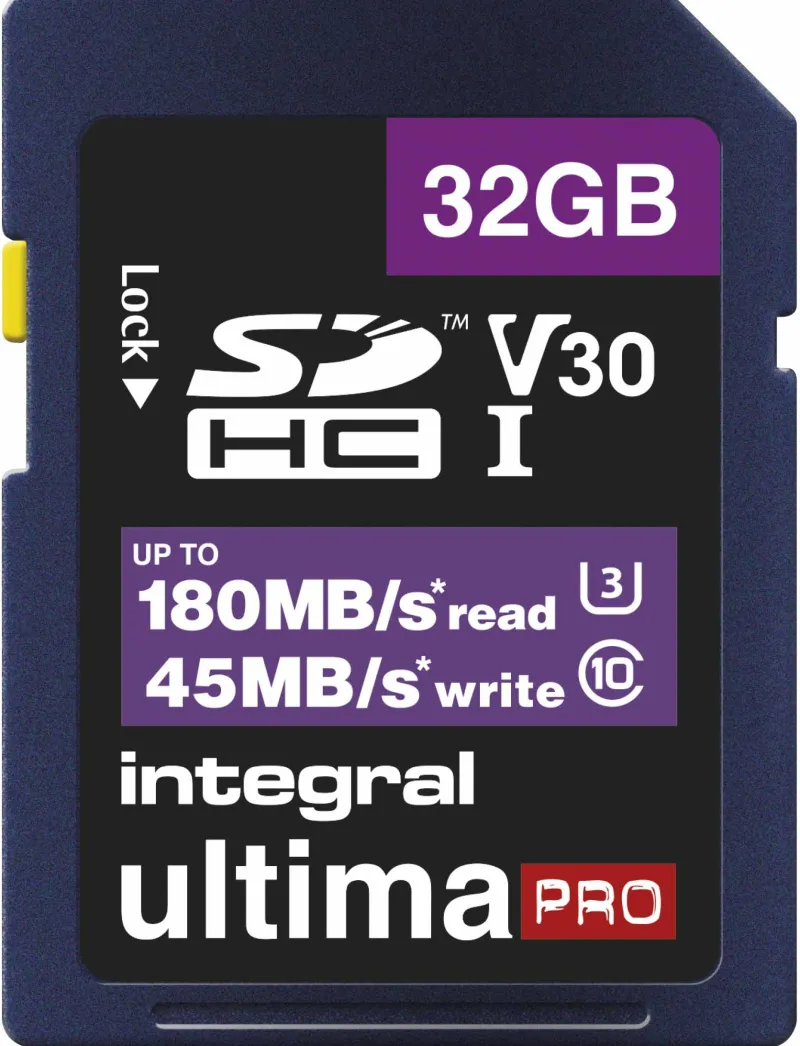 SDHC 32GB CL10 180/45<INTEGRAL Clearance