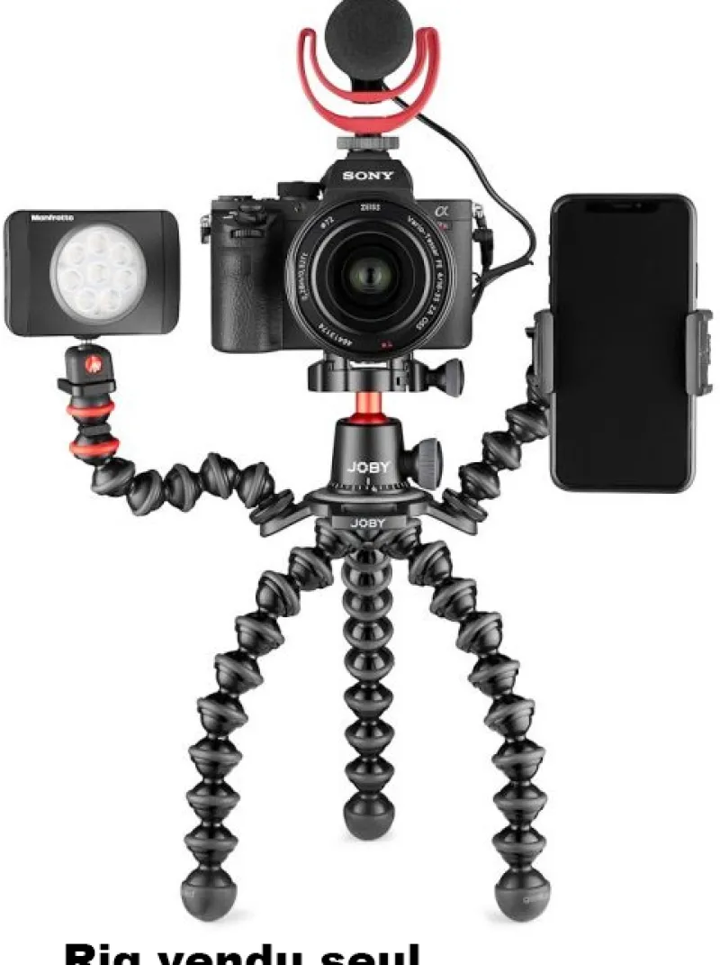 GORILLAPOD 3K PRO RIG TREPIED BLACK<JOBY Best Sale