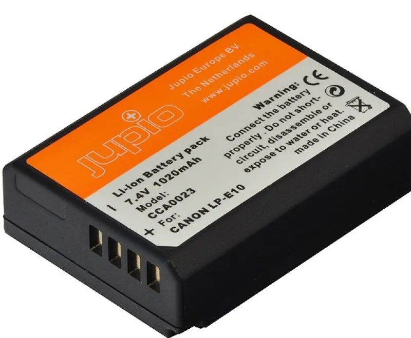 BATTERIE COMPATIBLE CANON LP-E10<JUPIO Fashion