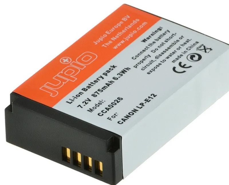 BATTERIE COMPATIBLE CANON LP-E12<JUPIO Clearance