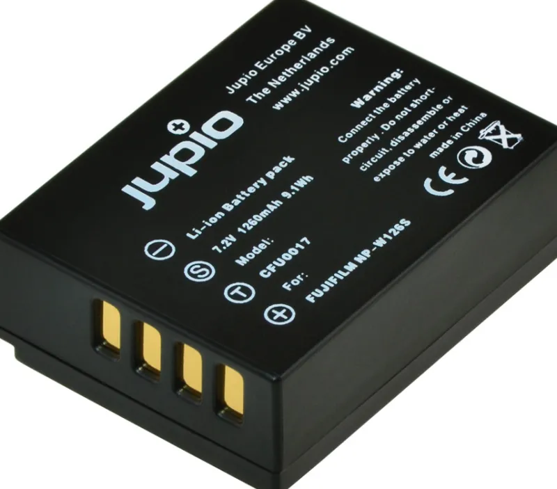 BATTERIE COMPATIBLE FUJI NP-W126S<JUPIO Discount