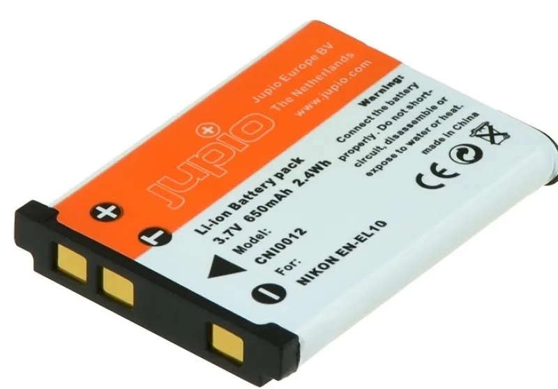 BATTERIE COMPATIBLE NIKON EN-EL10<JUPIO Best