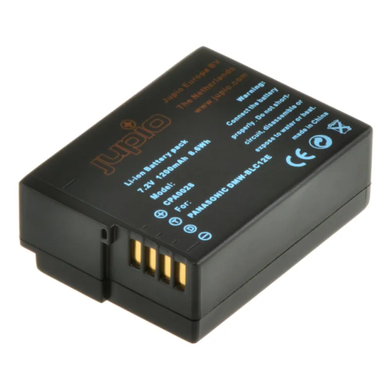 BATTERIE COMPATIBLE PANASONIC DMW-BLC12E<JUPIO New