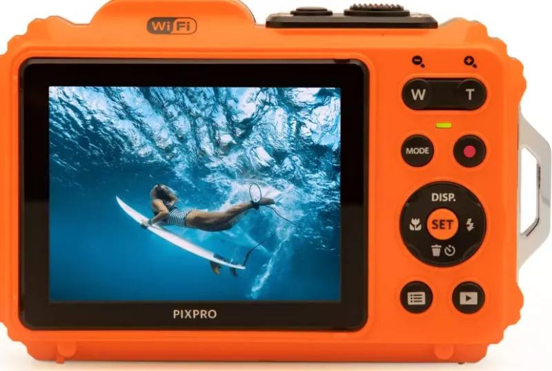 WPZ ORANGE + 2 BATTERIES + MICRO SD 16G<KODAK Sale