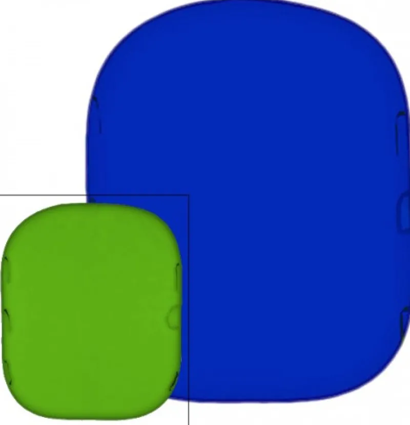 FOND PLIABLE DUAL CHROMAGREEN/BLEU<LASTOLITE Shop