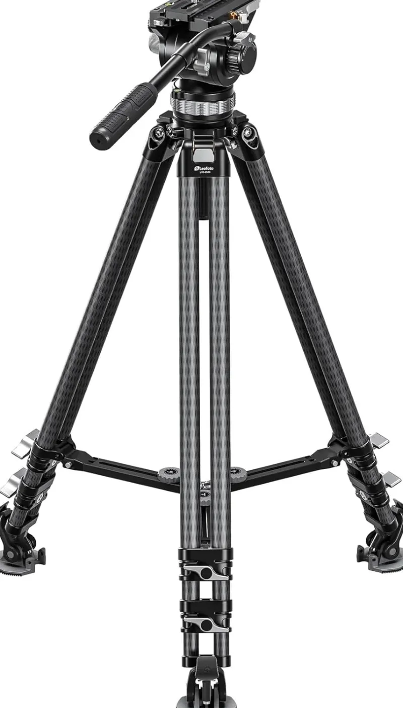 TREPIED LVC-253C CARBONE + TETE BV-20<LEOFOTO Store