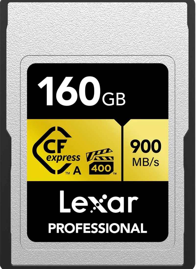 CFEXPRESS 160GB TYPE A - CARTE GOLD<LEXAR Store