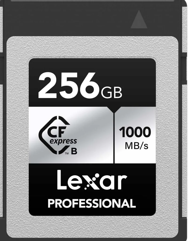 CFEXPRESS 256GB TYPE B ARGENT<LEXAR New