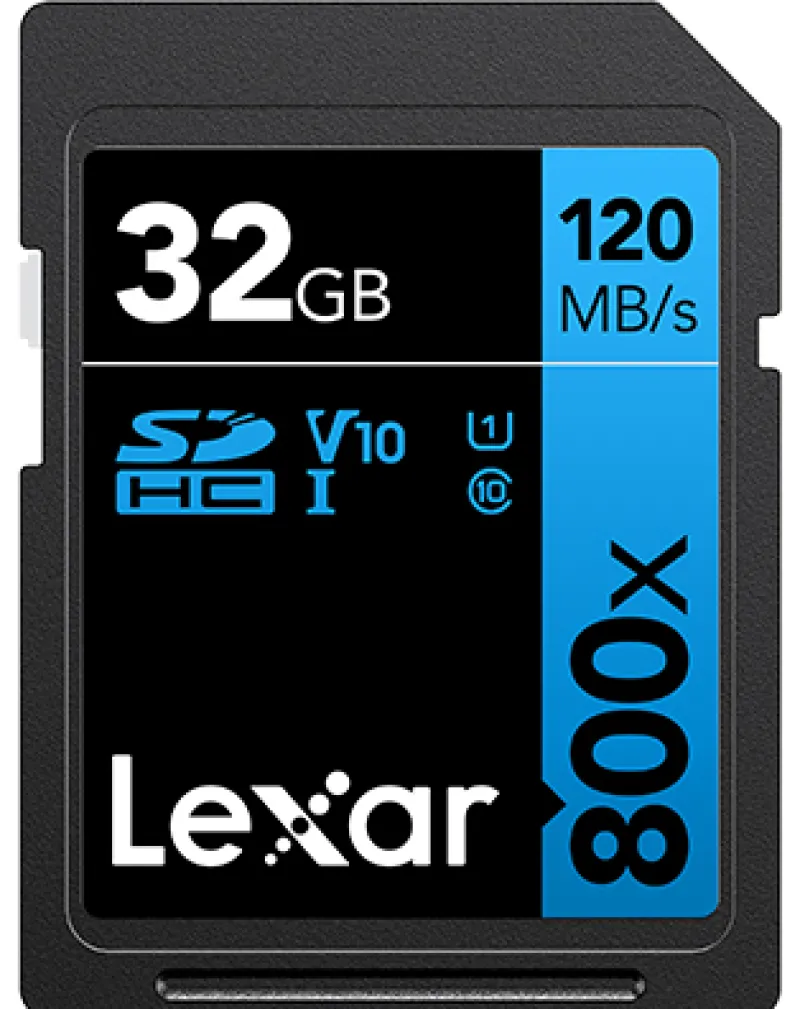 SDHC 800X PRO BLUE SERIES 32GB UHS-1 V10<LEXAR Shop