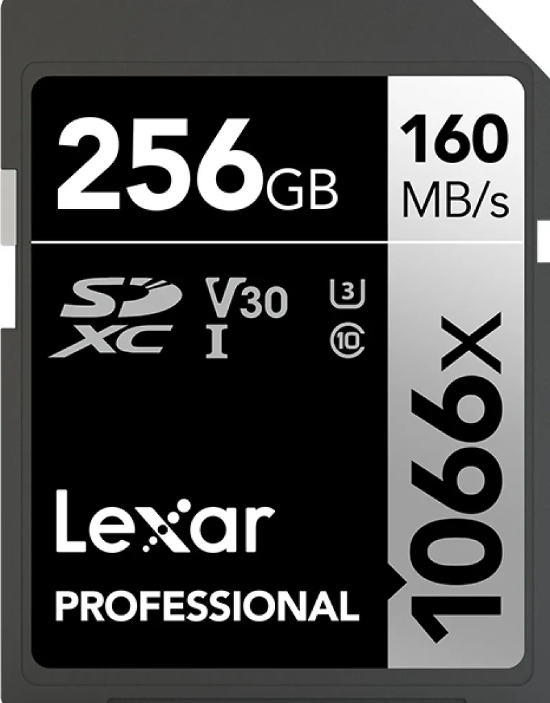SDXC PROFESSIONNEL 1066X 256GO<LEXAR Shop