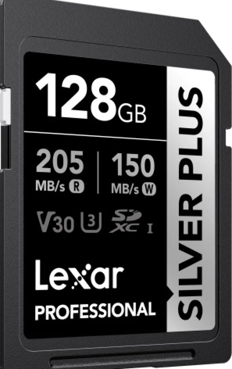 SDXC SILVER PLUS UHS-1 128G V30 150MB/S<LEXAR Discount