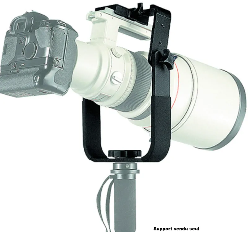 SUPPORT TELEOBJECTIF 393 + ROTULE 2 AXES<MANFROTTO Discount
