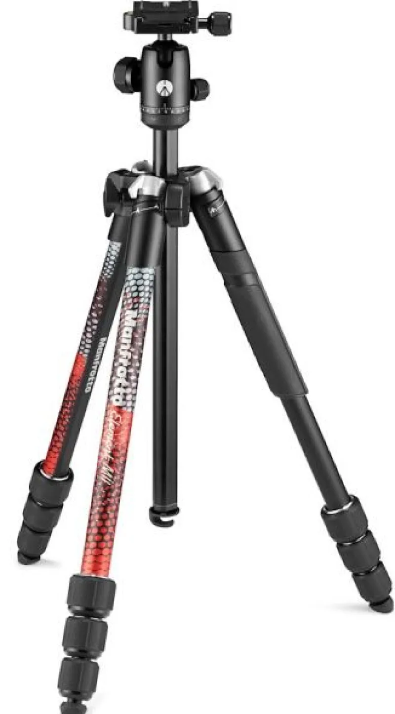 TREPIED MKELMII4 ELEMENT TRAVELLER ROUGE<MANFROTTO Outlet
