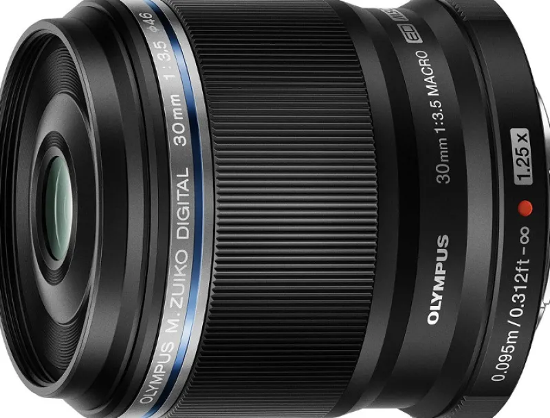 30/3.5 M.ZUIKO ED MACRO MICRO 4/3 NOIR<OLYMPUS Sale