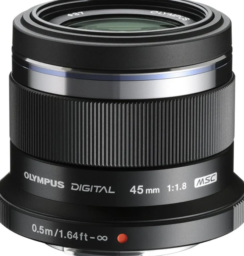 45/1.8 M.ZUIKO MICRO 4/3 NOIR<OLYMPUS Clearance