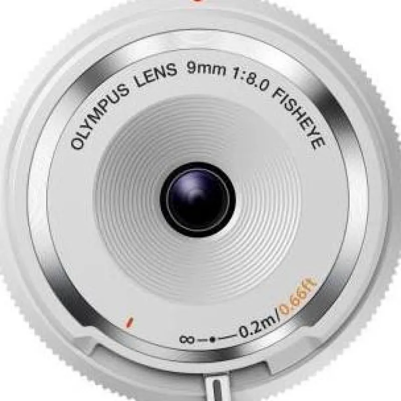 9/8 ULTRA PANCAKE FISHEYE BLANC<OLYMPUS Clearance