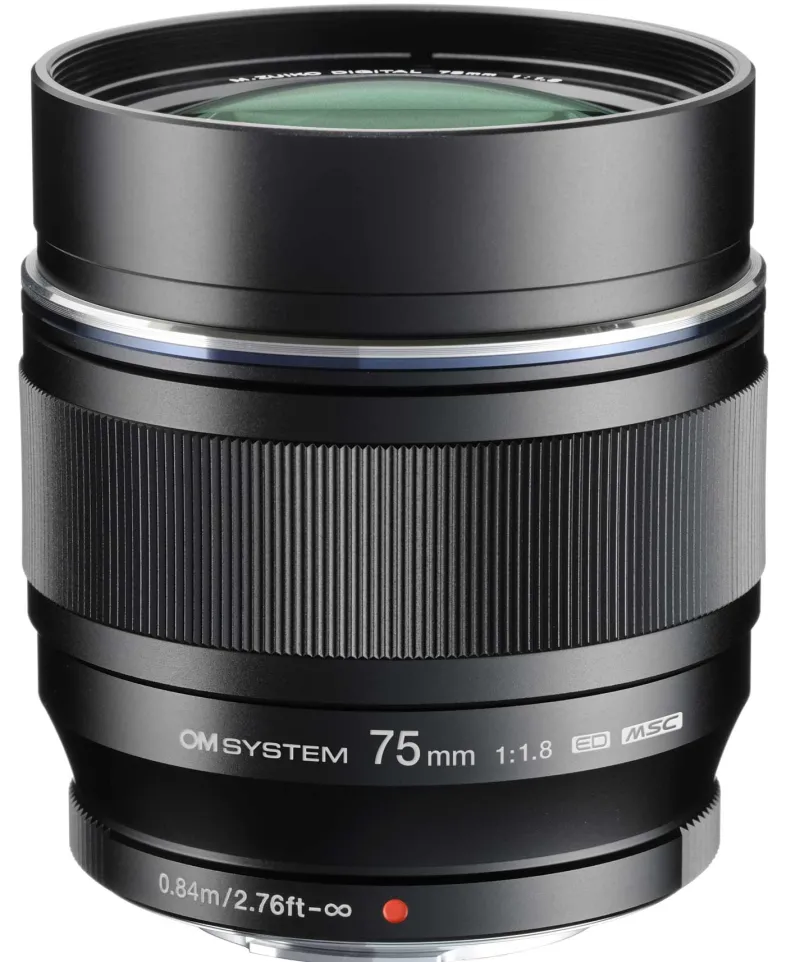 75/1.8 MSC ED MICRO 4/3 NOIR OM<OM SYSTEM Clearance