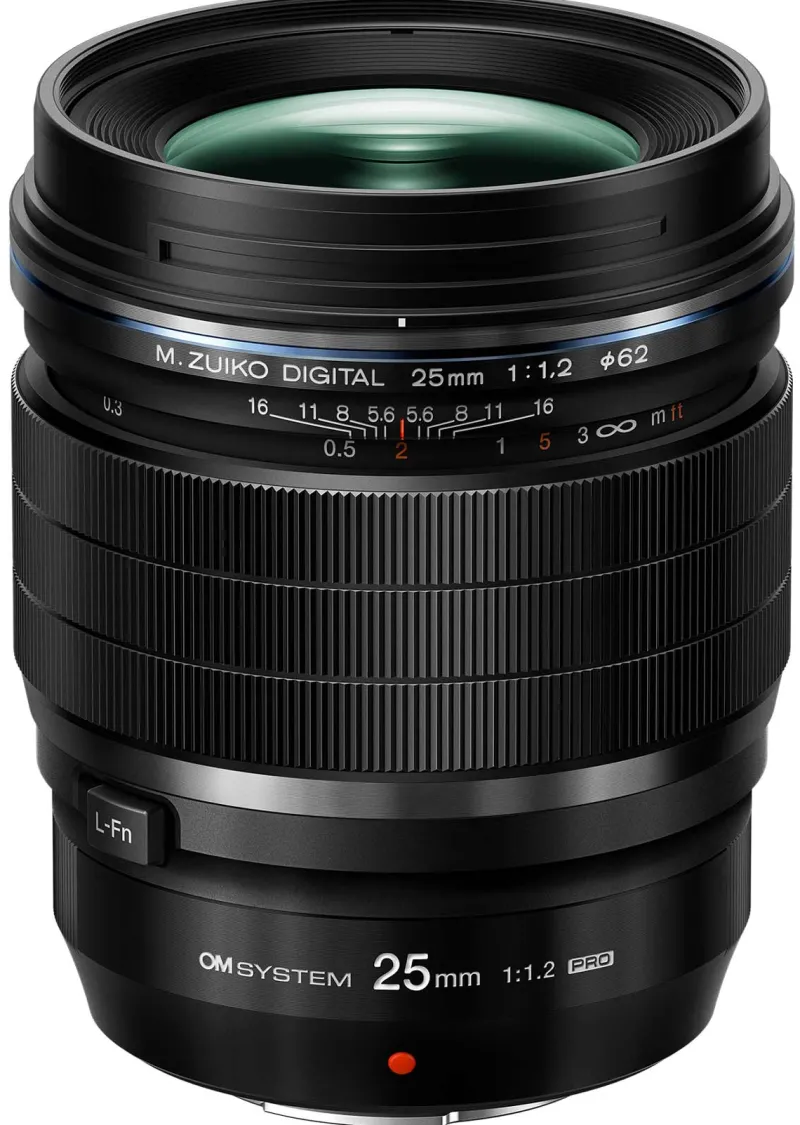 25/1.2 M.ZUIKO ED PRO MICRO 4/3 NOIR OM<OM SYSTEM Outlet
