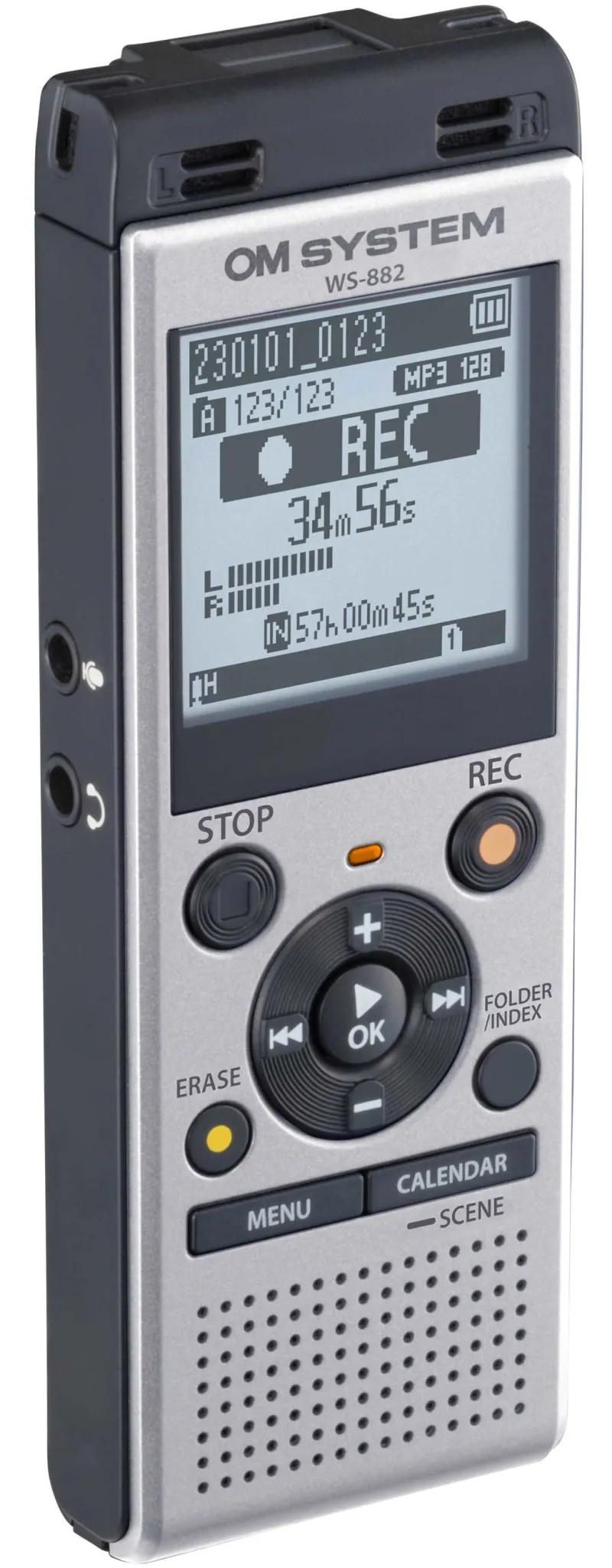 ENREGISTREUR WS-882 ARGENT<OM SYSTEM Sale