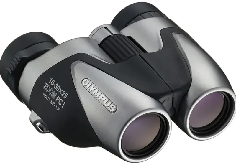 JUMELLES 10-30X25 ZOOM PCI + ETUI<OM SYSTEM Best