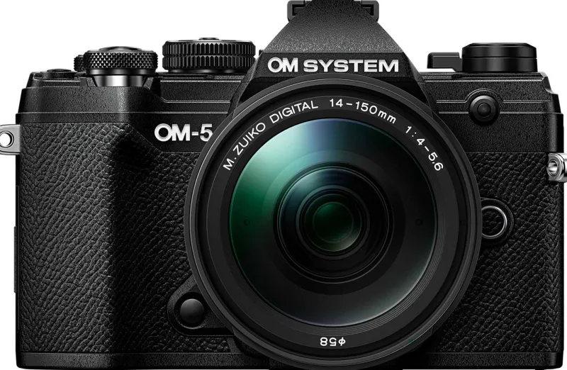 OM-5 + 14-150 II KIT NOIR/NOIR<OM SYSTEM Flash Sale