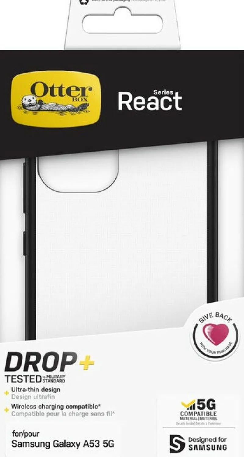 coque react noir p/GALAXY A53 5g<OTTERBOX Best Sale