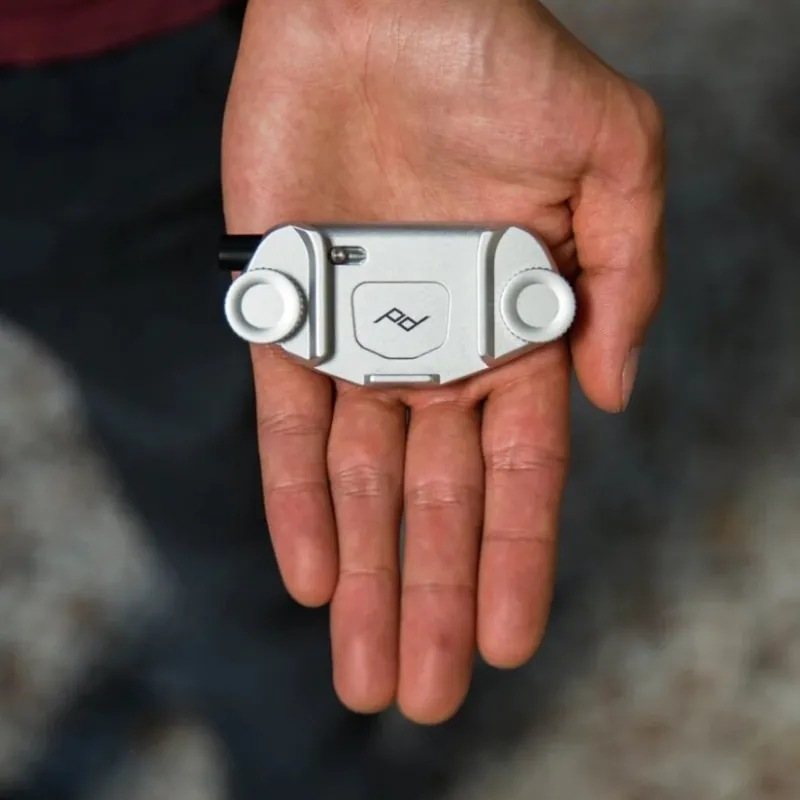 CAPTURE CLIP V3 SANS PLATEAU ARGENT<PEAK DESIGN Flash Sale